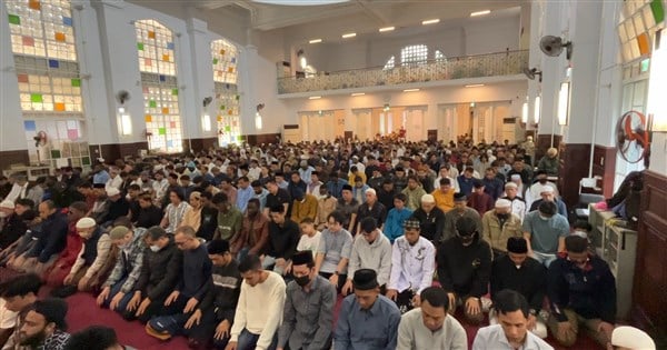 Thousands of Muslims gather across Taiwan for Eid al-Fitr prayers