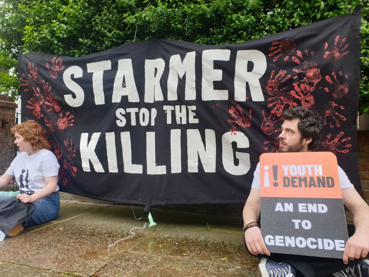 Three protesters who targeted Keir Starmer's London home charged with public order offences