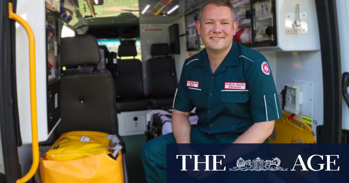 Three things I love: St John Ambulance WA paramedic Matt Didcoe