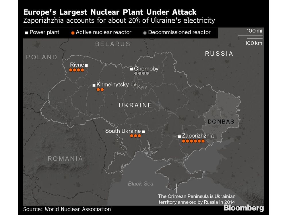 Ukraine Nuclear-Plant Attacks Prompt Emergency Watchdog Meeting