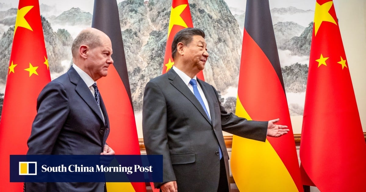 Visit to China by German Chancellor Scholz shows divisions in EU over how to engage with Beijing on trade and Russia