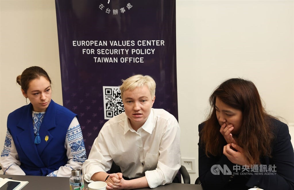 Visiting Ukrainian NGOs call for more support from Taiwan
