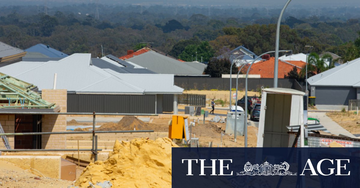 WA faces surging property prices as it falls short of Housing Accord target