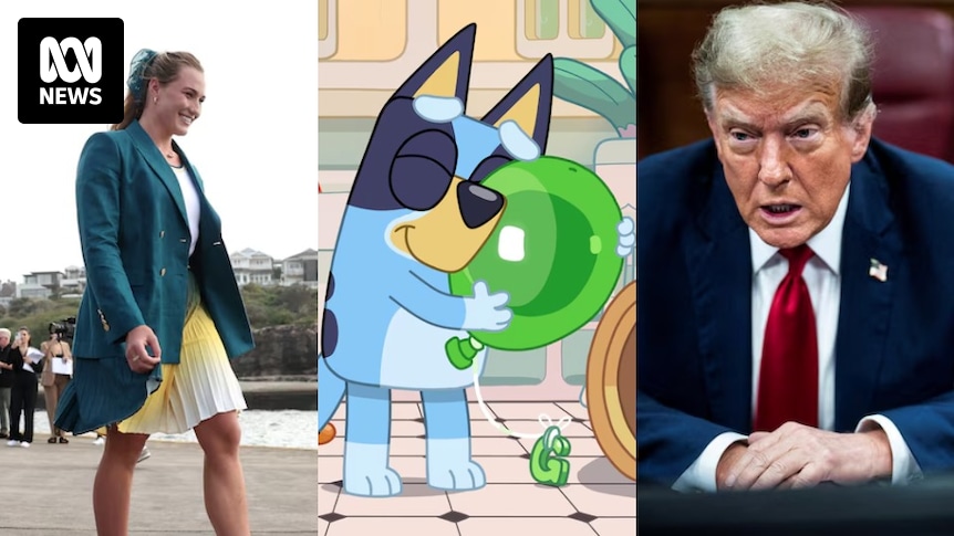 Weekly news quiz: Bluey's longest episode, Australia's Olympic fashion, and Donald Trump's first trial