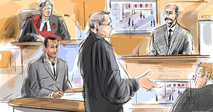 Wife of man accused of killing Toronto cop testifies at murder trial