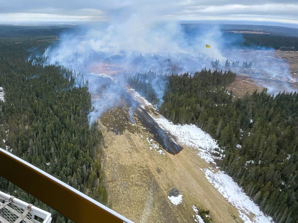 Wildfire sparked by TC Energy pipeline rupture under control as probe continues