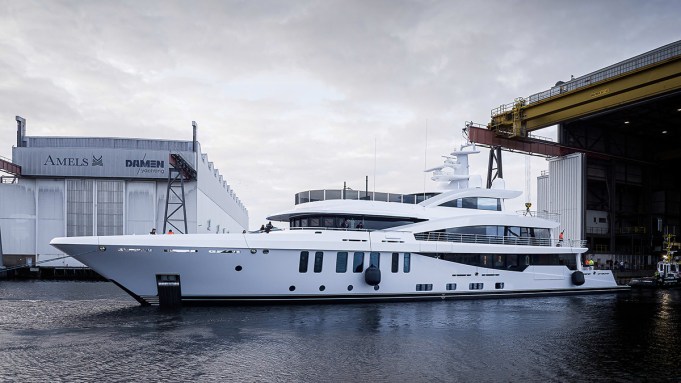 Work From Sea? This New 197-Foot Superyacht Doubles as a Floating Executive Suite