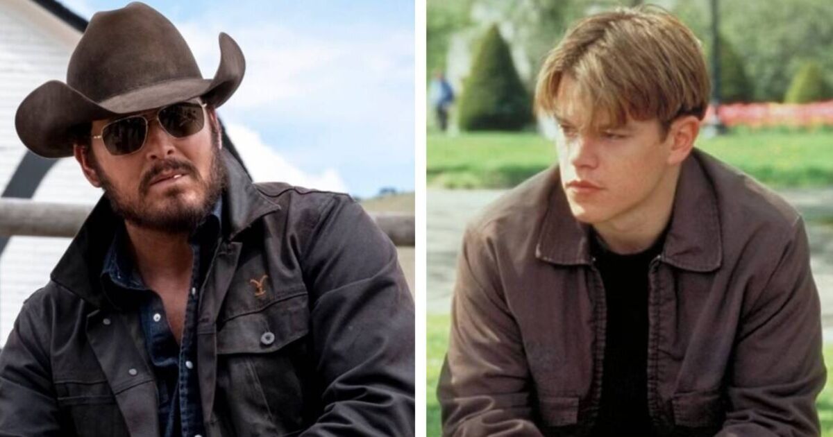 Yellowstone's Cole Hauser unrecognisable with Matt Damon in Good Will Hunting
