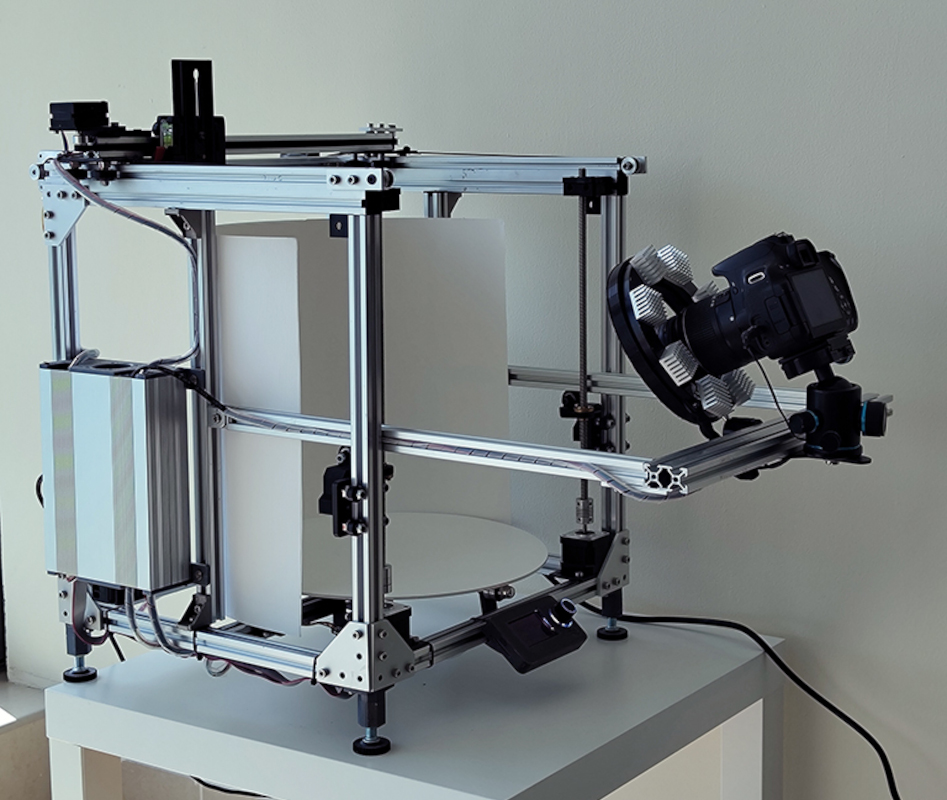 Improved 3D Scanning Rig Adds Full-Sized Camera Support