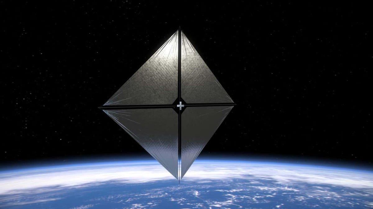 NASA will test sunlight-powered space travel after the launch of a solar sail