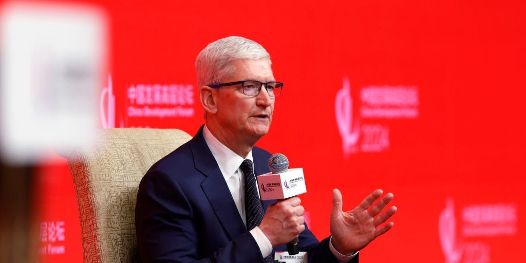 Apple may finally be getting past its China slump