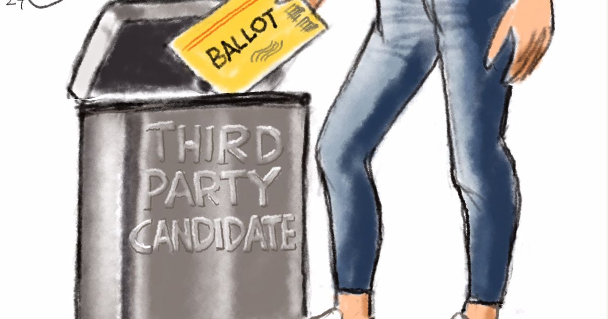 Bagley Cartoon: Trash Your Vote