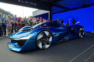 Alpine reveals hydrogen-combustion sports car with 335bhp