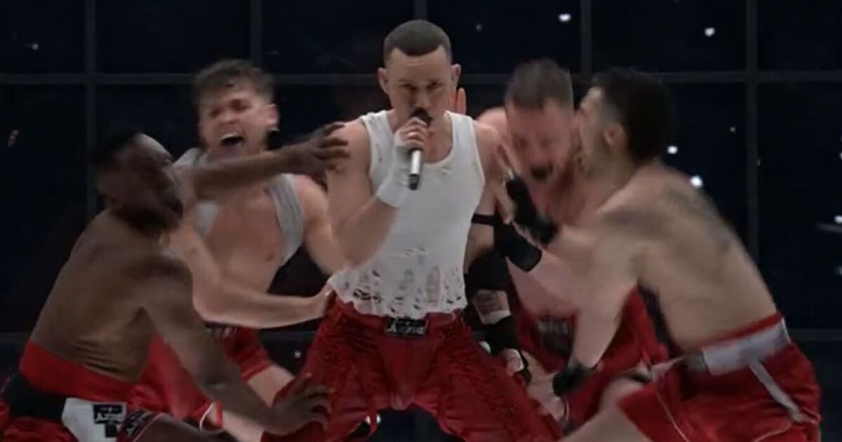 BBC Eurovision fans divided by Olly Alexander's raunchy performance after Union Jack row