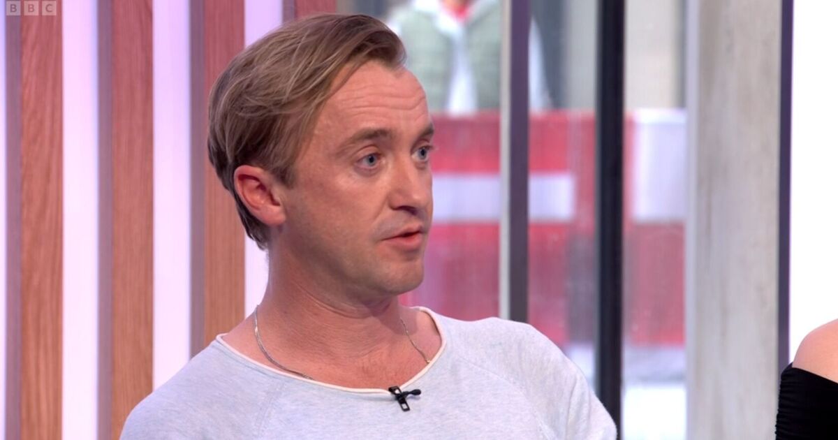 BBC One Show viewers instantly distracted by Tom Felton's change in appearance