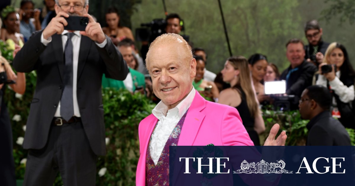 Box billionaire goes Pratty in pink at the Met Gala