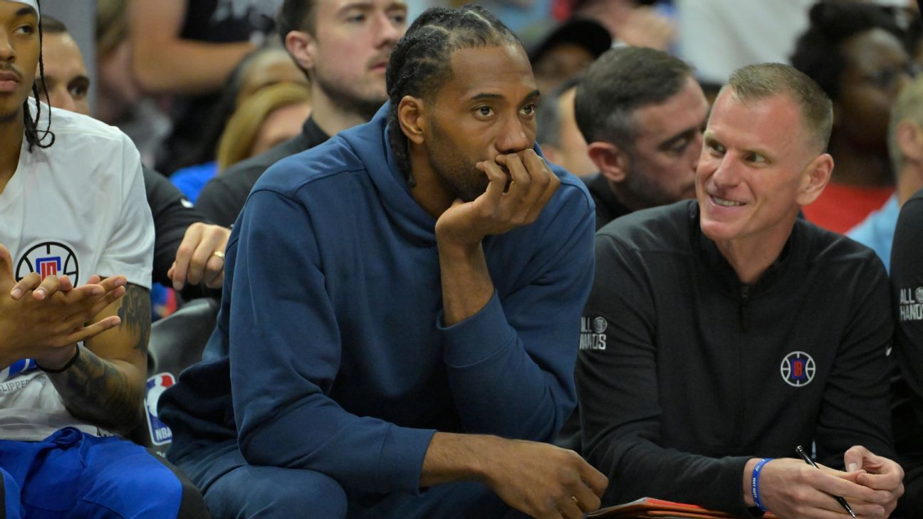 Clippers rule Kawhi out for Game 6 at Mavs