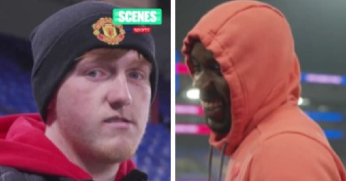 Crystal Palace star brutally trolls Man Utd supporter in post-match chat after thrashing