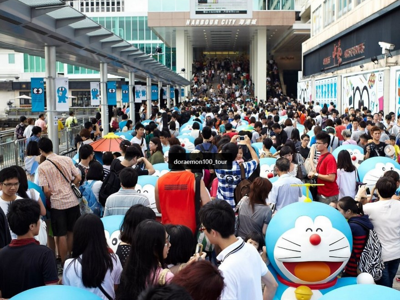 Doraemon drone show organiser impressed by HK fans