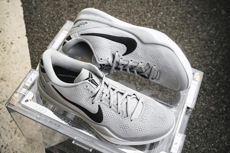 Early Preview of the Nike Kobe 8 Protro "Grey/Black"