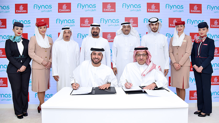 Emirates and flynas sign expanded two-way interline partnership