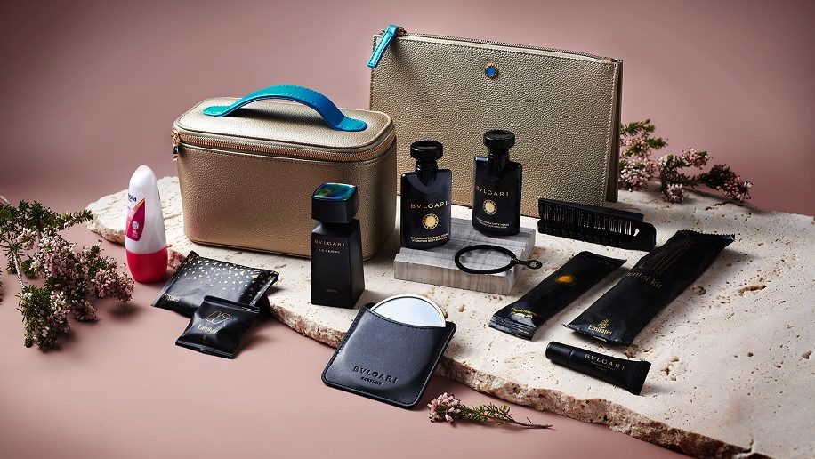 Emirates launches new Bulgari amenity kits in first and business class