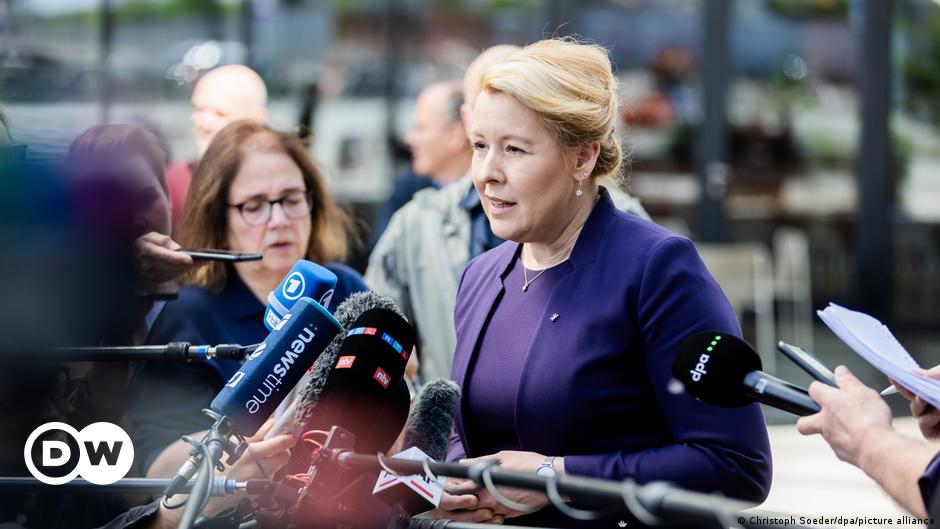 Franziska Giffey: Man arrested over Berlin politician attack