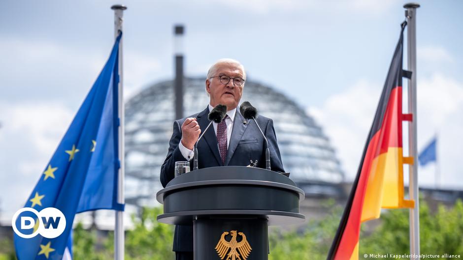German president warns democracy faces new challenges