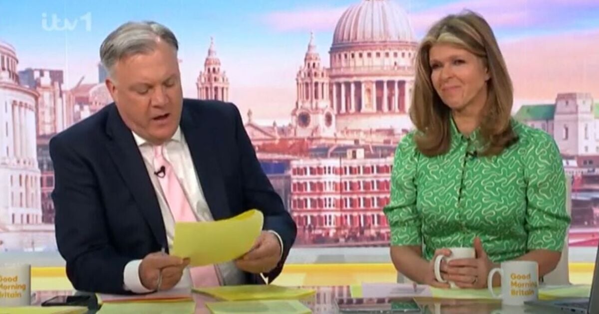GMB fans react as Sharon Stone puts Ed Balls 'in his place' after awkward question