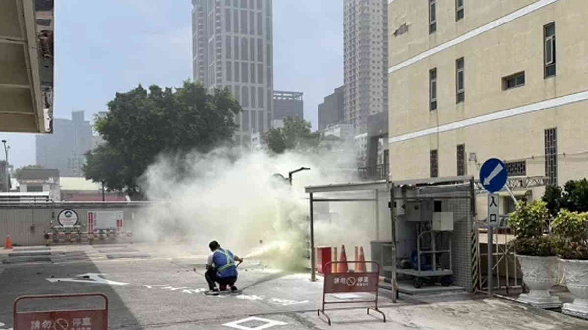 Gogoro battery swap station explodes and catches fire in Kaohsiung City