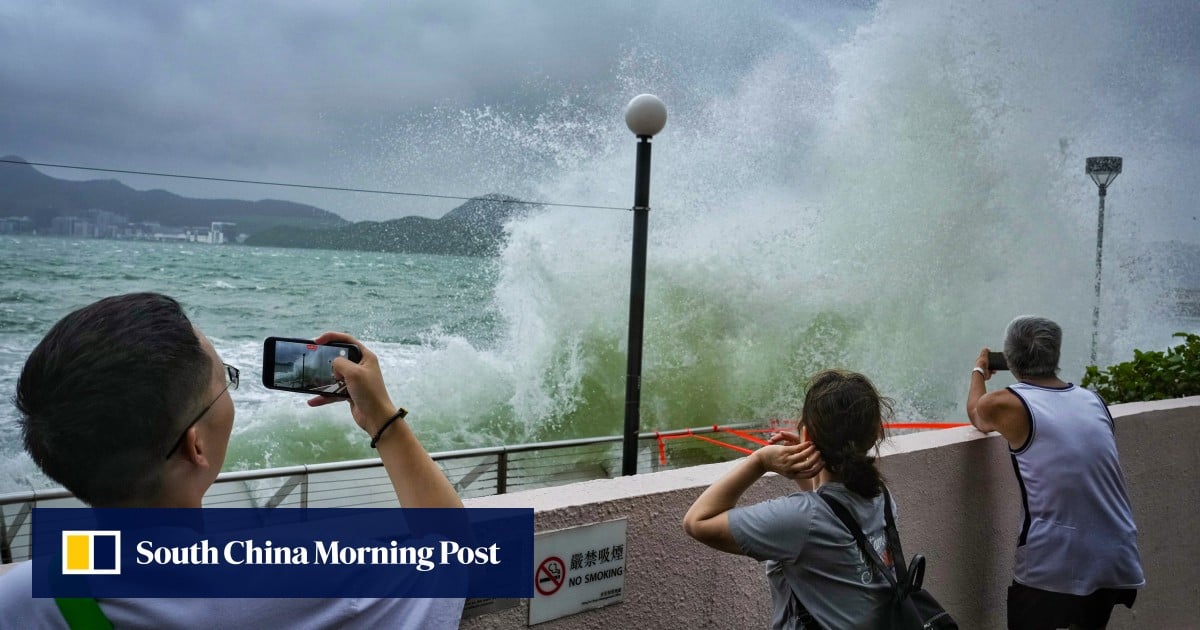 Hong Kong to boost preventive efforts over extreme weather; Observatory app tweaks and anti-flood work planned, as thrill-seekers warned