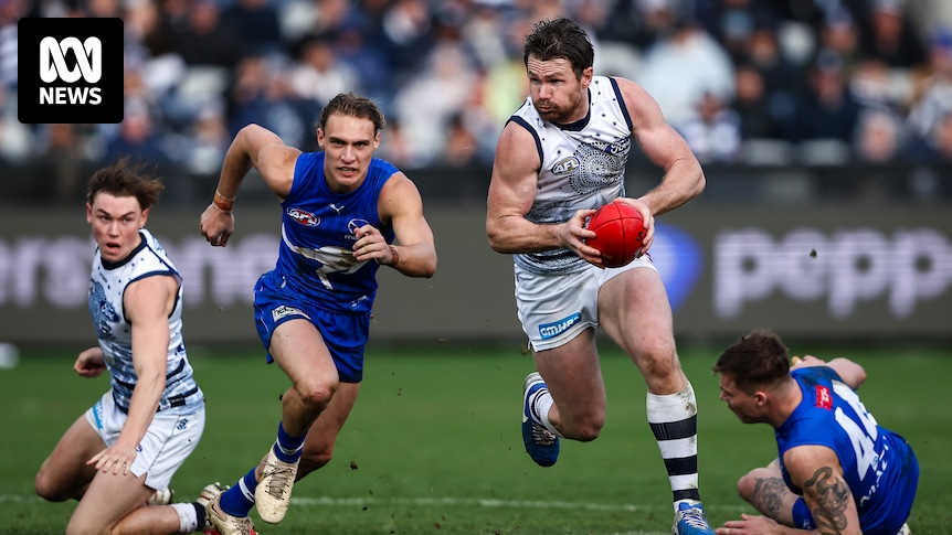 How Geelong and North Melbourne arrived at opposite ends of the AFL ladder in the space of a decade