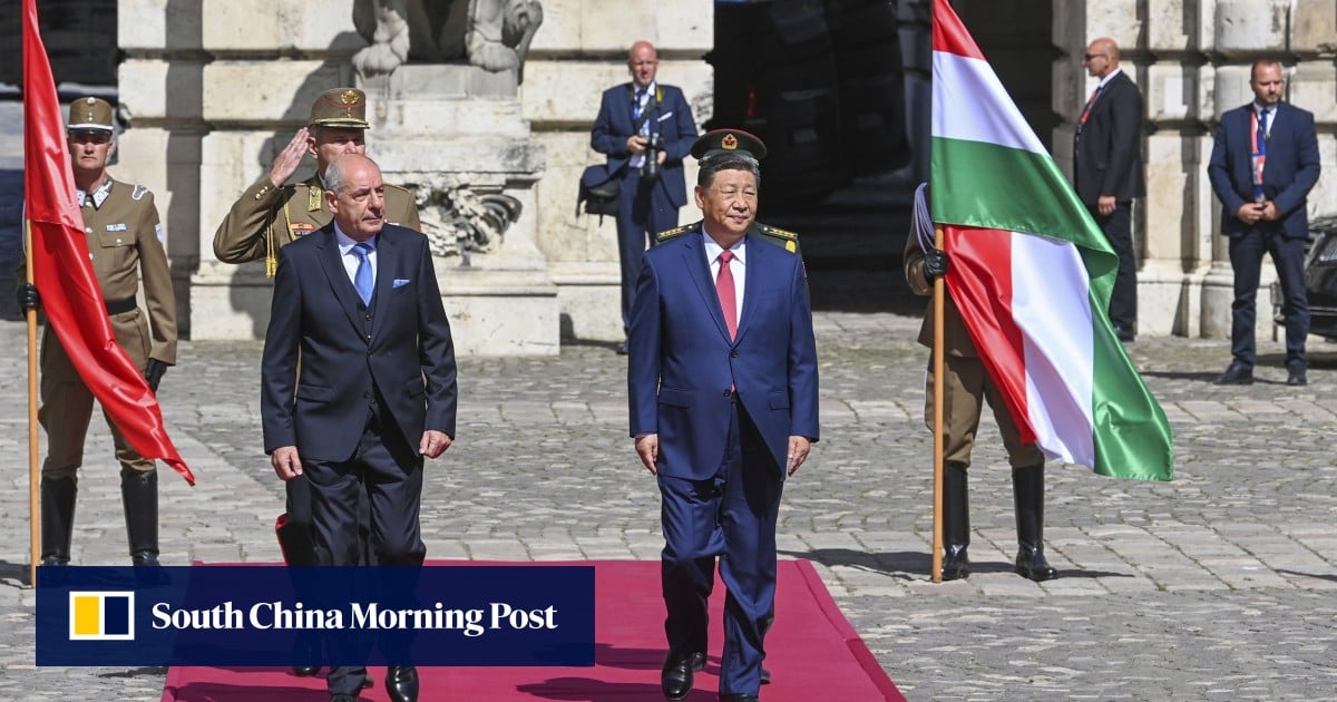 Hungary rolls out red carpet for Chinese President Xi Jinping on last stop of European trip