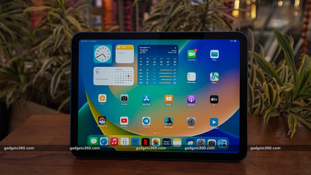iPad (2022) Price in India Cut After Launch of New iPad Air, iPad Pro Models: Price, Specifications