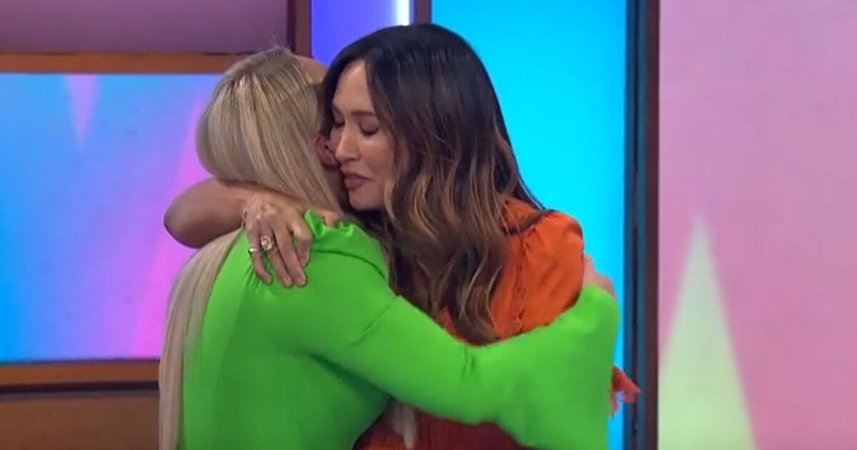 ITV Loose Women's Myleene Klass left tearful as she bonds with guest over baby loss