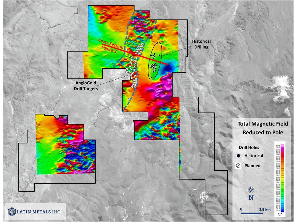 Latin Metals Receives Positive Results from Airborne Magnetic and Radiometric Survey, Organullo Project, Argentina