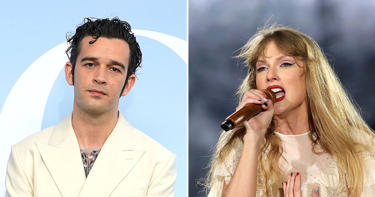Matty Healy Is 'Uncomfortable' With Focus on Taylor Swift Romance