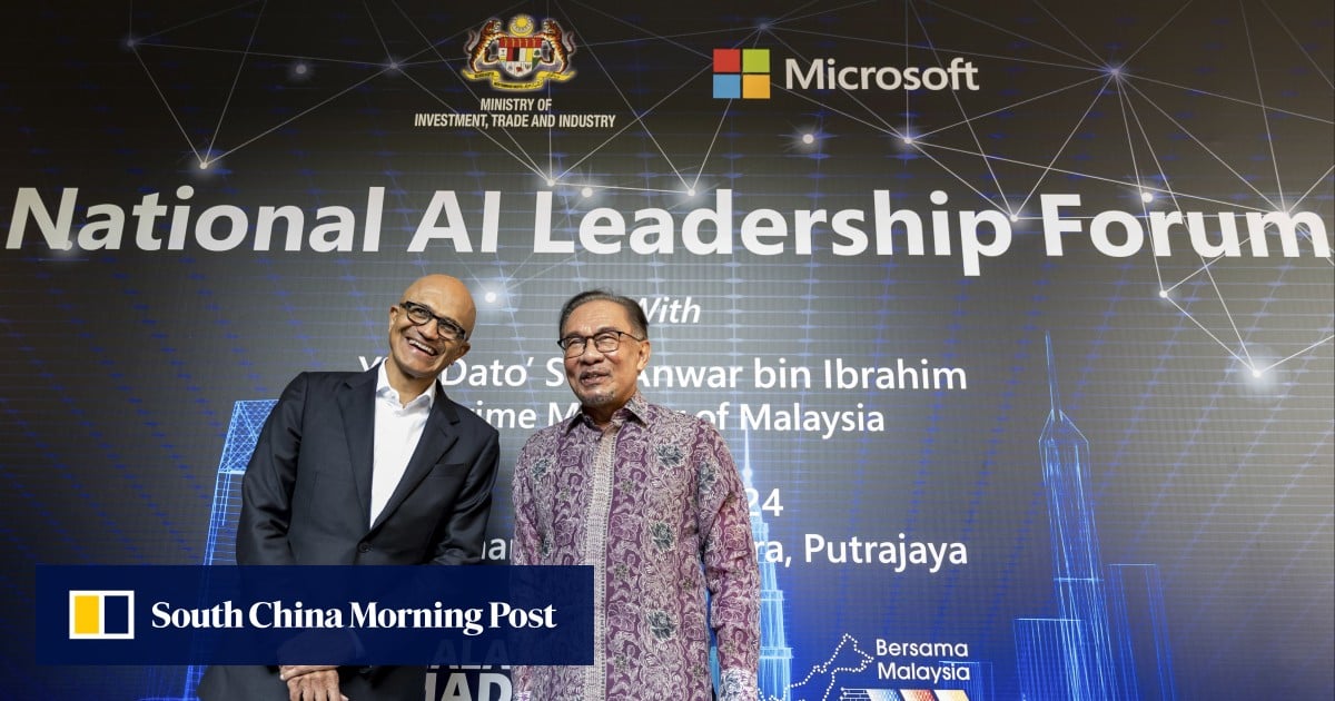 Microsoft to invest US$2.2 billion in Malaysia, as Silicon Valley eyes bigger Southeast Asia footprint