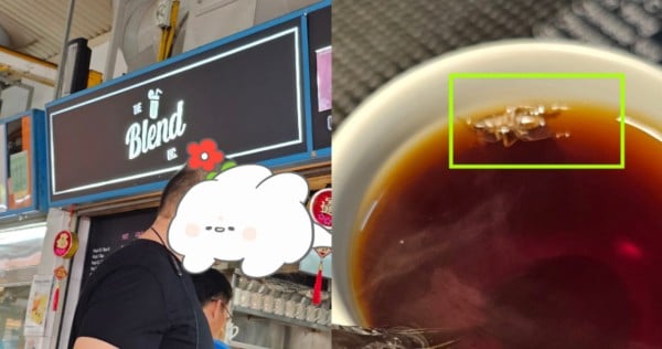 No exchange for sold items, drinks stall staff allegedly tells man who found cockroach in tea