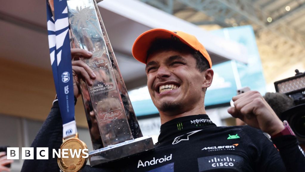 Norris thought about trophy lift during F1 race win