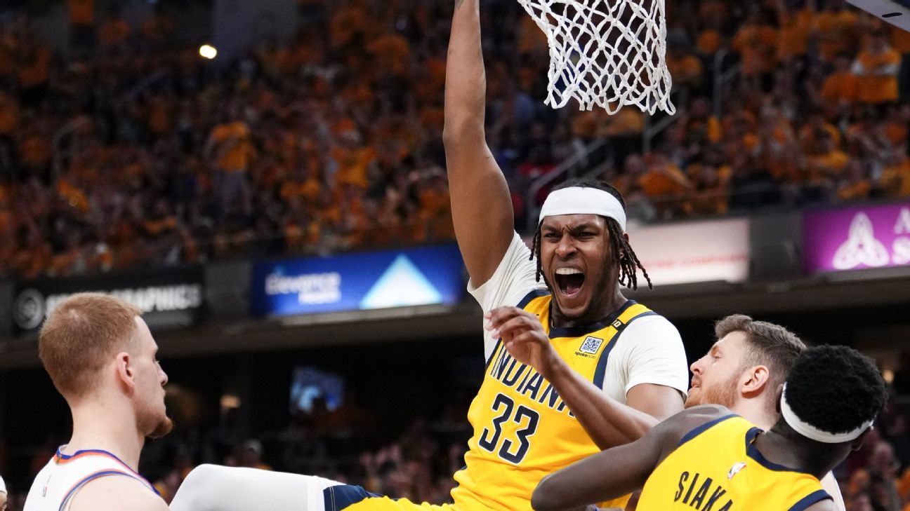 Pacers roll into Game 7 with dominant home win
