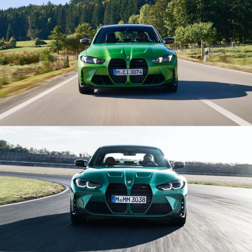Photo Comparison: 2025 BMW M3 Facelift vs. Older Model