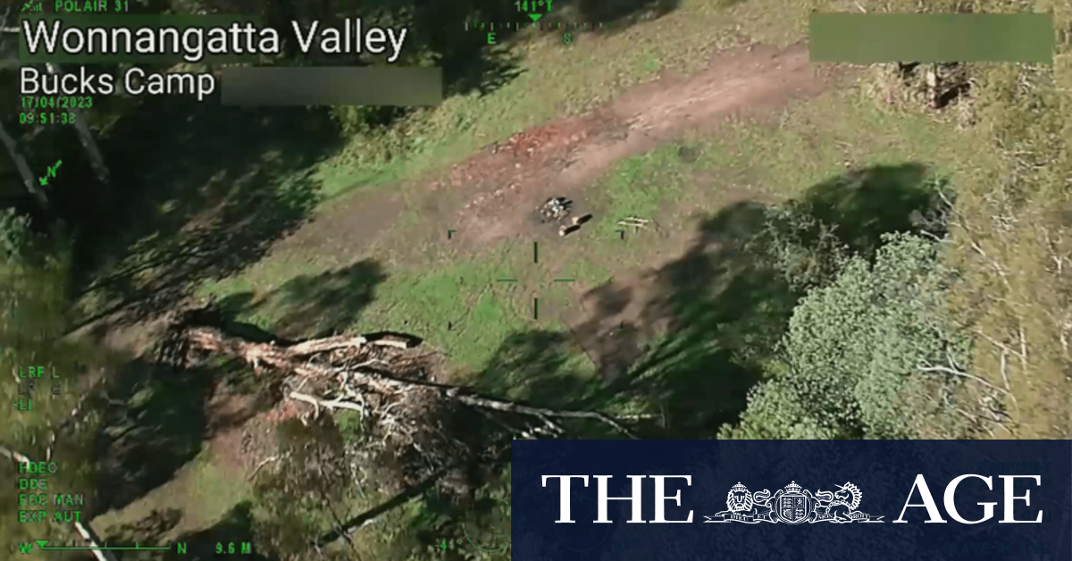 Police footage of the Wonnangatta Valley played to the Greg Lynn murder trial jury