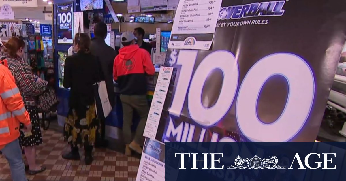 Powerball jackpots to an eye-watering $100 million for next week