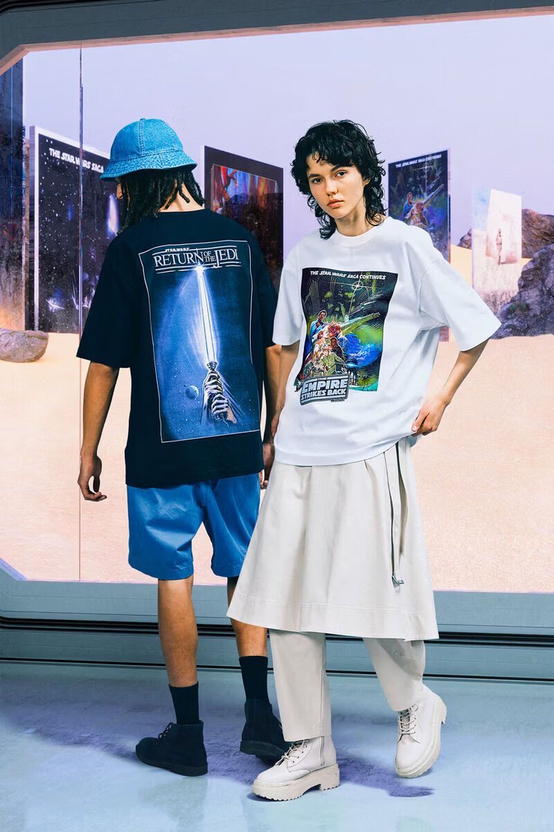 Retro Sci-Fi Clothing Collections - These UNIQLO x Star Wars Styles Celebrate May the Fourth (TrendHunter.com)