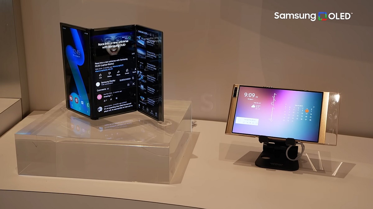 Samsung Granted Patents for Tri-Fold and Rollable Display Technologies