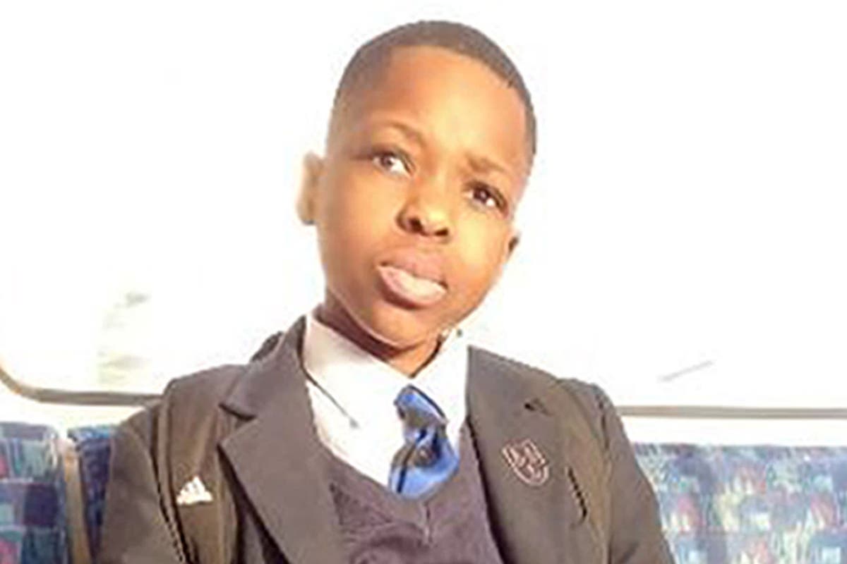 Samurai sword attack suspect appears in court accused of murdering boy, 14, in east London 
