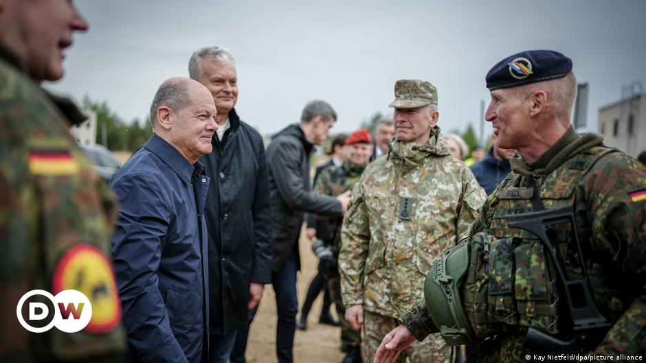 Scholz vows Germany's 'unwavering' support for Baltics
