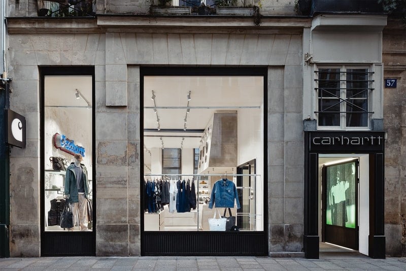 Take a Look at the Newly Reopened Carhartt WIP Paris Le Marais Store