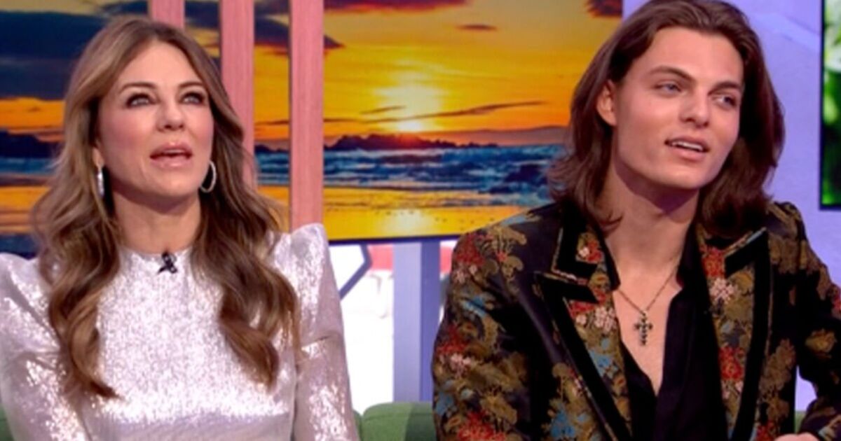 The One Show viewers all say the same thing about Liz Hurley and 'lookalike son' Damian